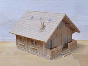 チロルハウス3Dプリント模型